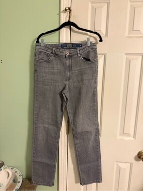 J. Jill Gray Straight-Leg Women's Jeans